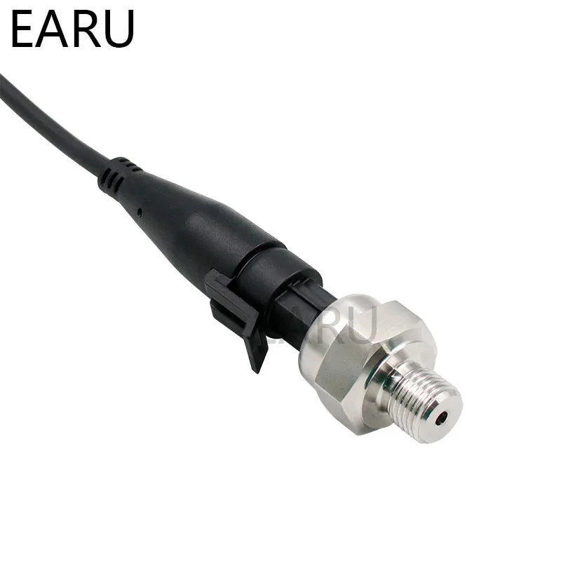 DC 5V G1/4 Pressure Sensor Transmitter Pressure Transducer 1.2 MPa 174 PSI For Air Water Gas Oil Diesel Fuel Car Stainless Steel