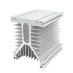 Slim Solid State Relay 10A 25A 40A Dc control Ac/ Ac control Ac Single Phase SSR Din Rail Mount Relays Module equipped Heat sink