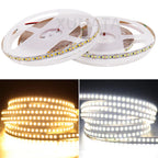 5M LED Strip Light DC 12V 24V 2835 Flexible Ribbon Diode Light 60/120/240/480 LED Stripe Warm Natural Cold White Luces Led Tape