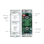 Wired 2PIR+Microwave Outdoor Anti-mask Anti-EMI PIR Motion Sensor for Wired Alarm Systems, Pet Friend/Curtain/Wide Angle