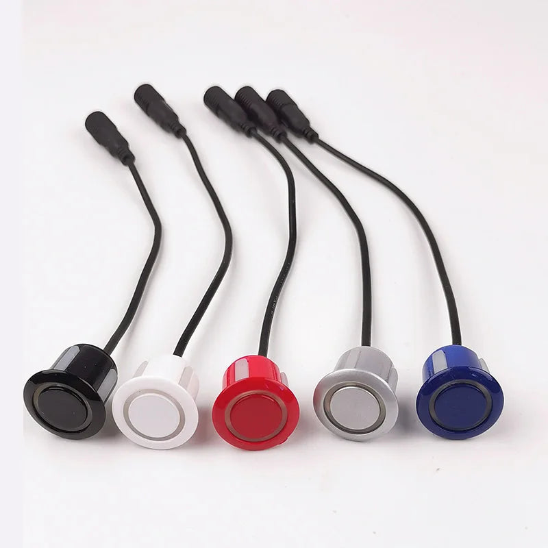 5pcs 18.8-19/21.5/25mm 22mm Car Reversing Radar Probe Buzzer Voice Sensor Reverse Backup Radar Monitor Parking Sensor Parktronic