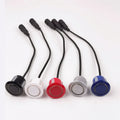 5pcs 18.8-19/21.5/25mm 22mm Car Reversing Radar Probe Buzzer Voice Sensor Reverse Backup Radar Monitor Parking Sensor Parktronic
