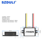 12V 24V to 5V 5A Power Module Transformer 12V to 5V Vehicle DC Power Module Converter CE RoHS