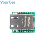 2pcs/1pc W5500 USR-ES1 SPI to LAN Ethernet Converter Board Module TCP IP 51 STM32 Microcontroller WIZ820io RC5 W5100 For Arduino