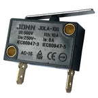 JDNN JDLA-106 Straight Long Lever Bend Long Arm Micro Switches Microswitch 80A 250V 2 Pins, 2-Pack