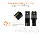 2/4pcs OSRAM T10 W5W LED Bulbs Signal Lamps 6000K White Turn Interior Reading Lights Auto Bulbs Plug&Play 12V LEDriving Advance