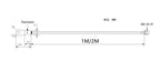 M4 Surface Fixed Temperature Probe NTC -5K 10K 15K 20K 50K 100K Thermistor Negative Temperature Coefficient Probe 13/15/20CM