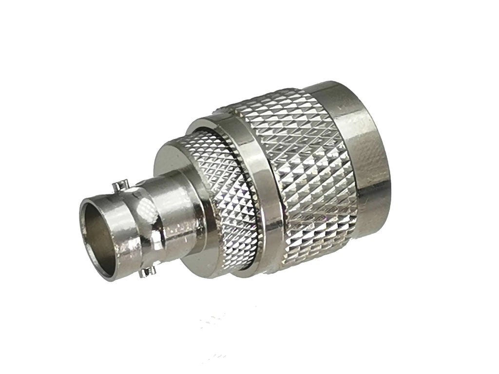 1pcs Connector Adapter BNC Female Jack to UHF PL259 Male Plug RF Coaxial Converter Straight New