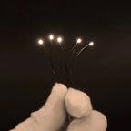 100Pcs Wired Led SMD Lamp 0402 0603 0805 1206 0201 LED Pre-Soldered Micro Litz Leads Wires 20cm For Railway Landscape Lighting