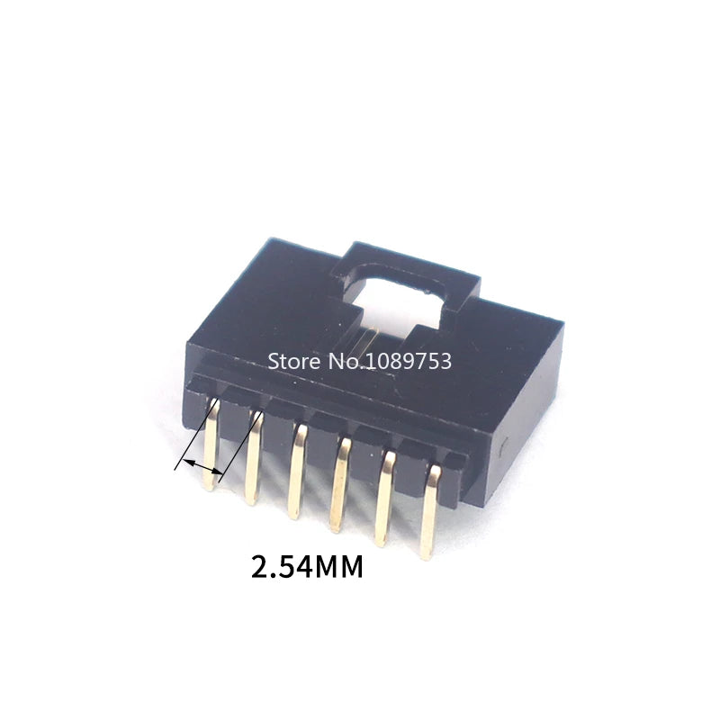 10/5sets MX2.54mm Dupont Connector 2/3/4/5/6 Pin Single Row Straight & Right Angle Pin Header Housing Crimp Terminal with Buckle