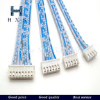 1PCS 1M 2P/3/4/5/6/8/10/12-20Pin Pitch Single/Double Head Wire Cable Connector  JST XH2.54 XH 2.54mm White Blue Male Female Plug