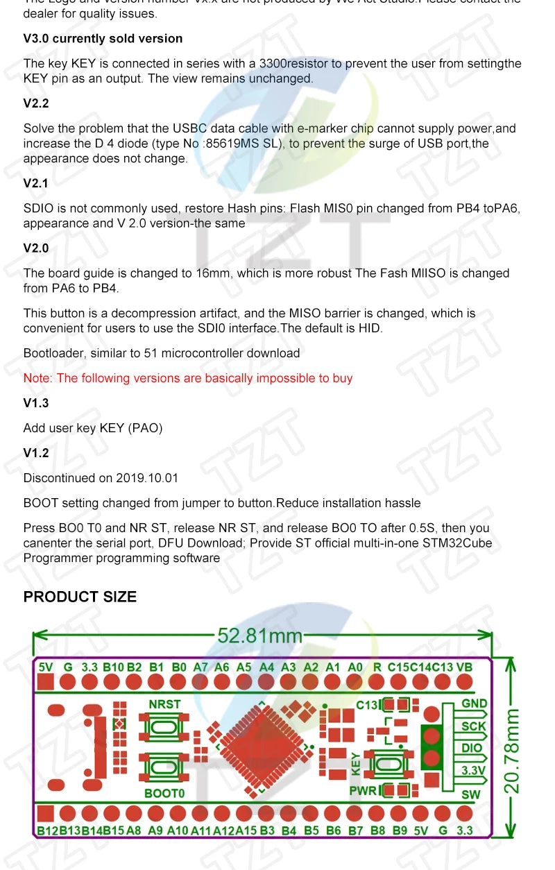 STM32F103C8T6 CH32F103C8T6 ARM STM32 Minimum System Development Board STM32F401 STM32F411 + ST-LINK V2 Download Programmer