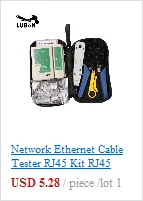 Network Ethernet Cable Tester RJ45 Kit Crimper Crimping Tool Punch Down RJ11 Cat5 Cat6 Wire Line Detector 8P8C