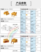 Amass XT30PW Female Or Male PCB Board Plug Banana XT30 Connector XT30PW-M or XT30PW-F or XT30U-F