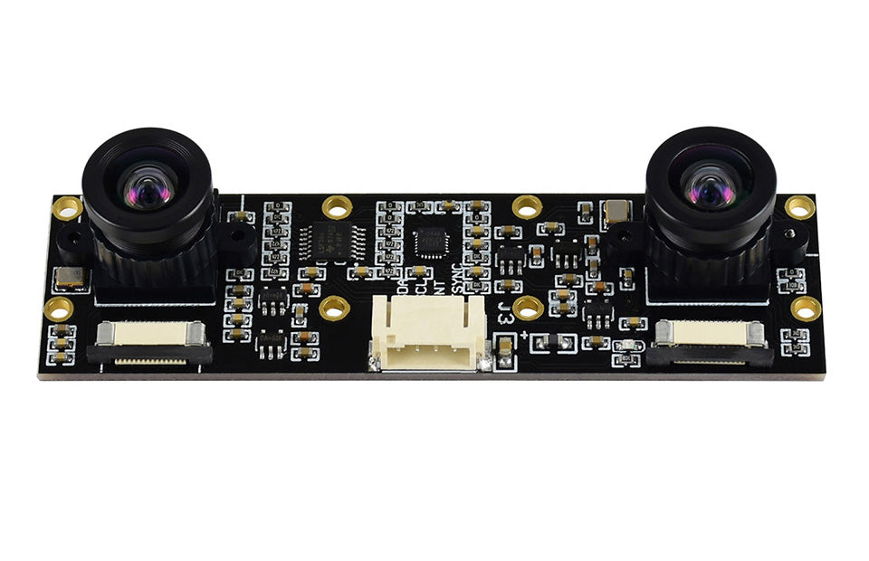 Jetson Nano Camera 8MP IMX219 Binocular Camera Stereo Vision Depth Vision Stereo Camera for Raspberry Pi 5 CM4 Orin