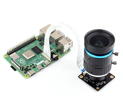 12.3M IMX477 Sensor Camera for Raspberry Pi 5 4 3 CM4/3 Support C/CS-Mount Lens High Quality Camera for Nvidia Jetson Nano Orin