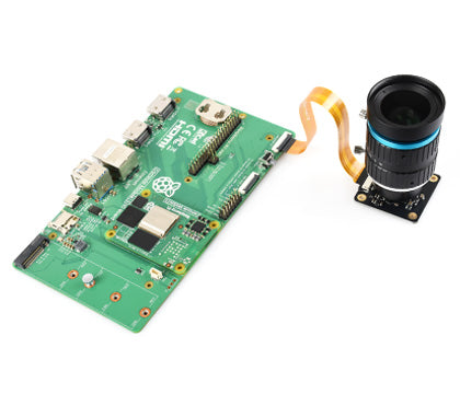 12.3M IMX477 Sensor Camera for Raspberry Pi 5 4 3 CM4/3 Support C/CS-Mount Lens High Quality Camera for Nvidia Jetson Nano Orin
