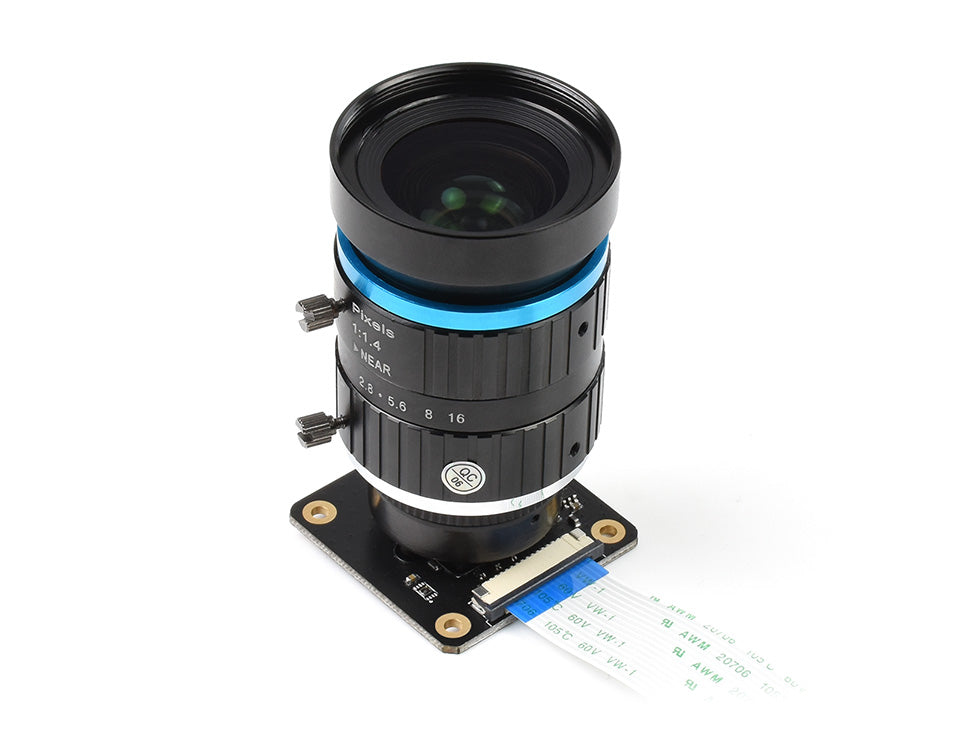 12.3M IMX477 Sensor Camera for Raspberry Pi 5 4 3 CM4/3 Support C/CS-Mount Lens High Quality Camera for Nvidia Jetson Nano Orin