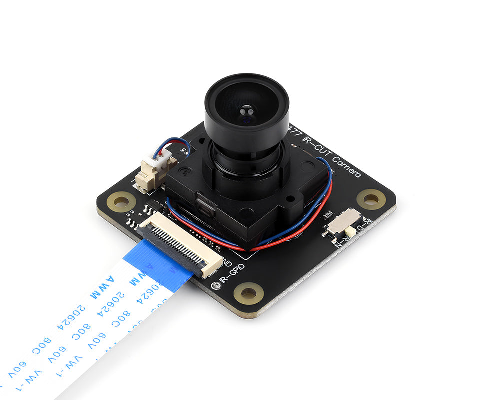 Waveshare IMX477 IR-CUT 12.3MP Camera (A), Applicable for Raspberry Pi / Jetson Nano