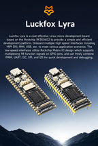 Luckfox Lyra RK3506G2 Linux Micro Development Board, Integrates Tripe-core ARM Cortex-A7 and ARM Cortex-M0 Processors