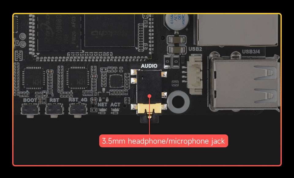 Luckfox Lyra Pi Linux Micro Development Board Core3506 Core Board Integrates Triple-core ARM Cortex-A7 ARM Cortex-M0 Processors