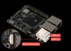 Luckfox Lyra Pi Linux Micro Development Board Core3506 Core Board Integrates Triple-core ARM Cortex-A7 ARM Cortex-M0 Processors