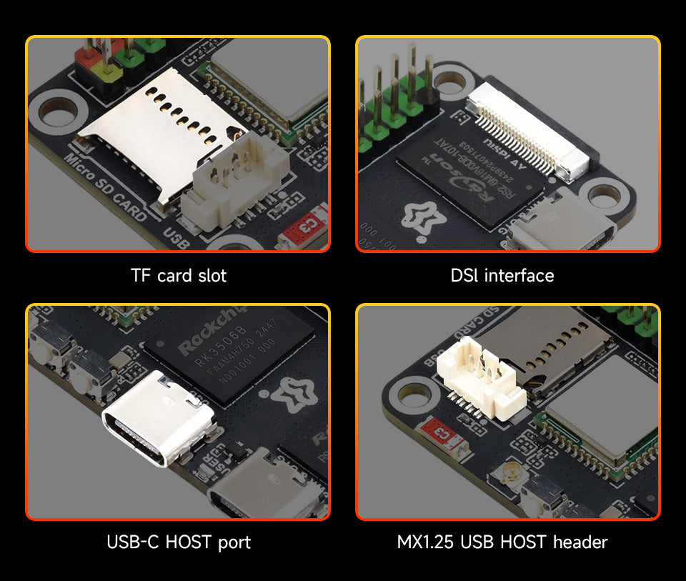 Luckfox Lyra Zero W Micro Linux Development Board RK3506B Chip Triple-core Arm Cortex-A7 And Arm Cortex-M0 Processors