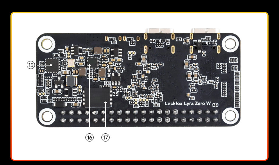 Luckfox Lyra Zero W Micro Linux Development Board RK3506B Chip Triple-core Arm Cortex-A7 And Arm Cortex-M0 Processors