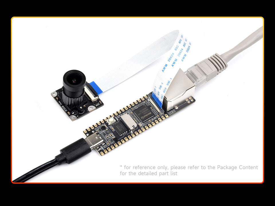 LuckFox Pico Plus RV1103 Linux Micro Development Board,Integrates ARM Cortex-A7/RISC-V MCU/NPU/ISP Processors,With Ethernet Port