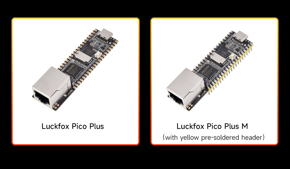 LuckFox Pico Plus RV1103 Linux Micro Development Board,Integrates ARM Cortex-A7/RISC-V MCU/NPU/ISP Processors,With Ethernet Port