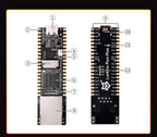 LuckFox Pico Plus RV1103 Linux Micro Development Board,Integrates ARM Cortex-A7/RISC-V MCU/NPU/ISP Processors,With Ethernet Port