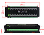 Modbus RTU 32-Ch Relay Module, RS485 Interface, With Multiple Isolation Protection Circuits, Industrial-Grade, Rail-Mount Case
