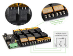 Waveshare Modbus RTU Relay (E),Industrial Modbus RTU 8-ch Relay Module (E) with RS485 Interface,30A High Current,Multi Isolation