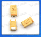 10pcs C-type SMD chip tantalum capacitor 6032 10v 16v 25v 35v 4.7UF 10UF 22UF 47UF 68UF 100UF 220UF