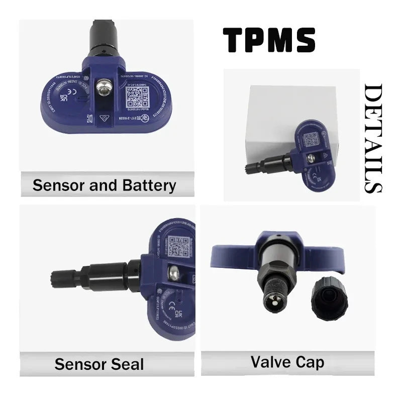 For Tesla Model 3 Y S X 2020-2024 Tire Pressure Monitor Sensors BLE Bluetooth TPMS Sensor Replaces 1490701-01-B 1490701-01-C