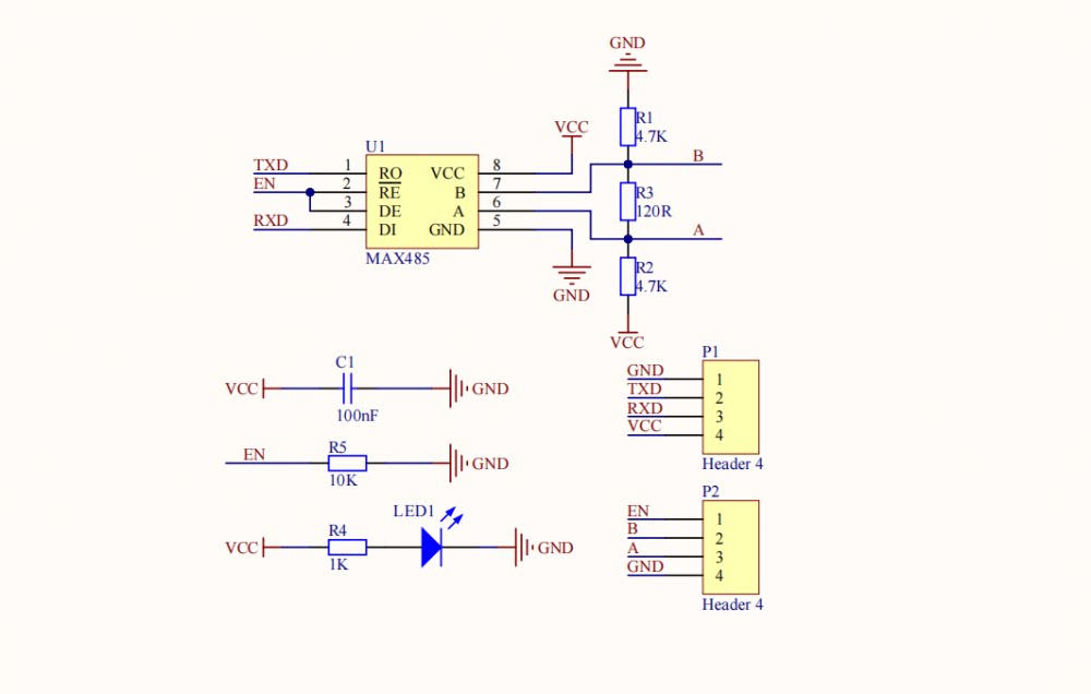 1-10Pcs RS485 RS232 MAX485 TTL CAN to Serial Port Conversion Module Level Convertor Board 232 Turn UART 3.3V 5V MAX485CSA RS-485