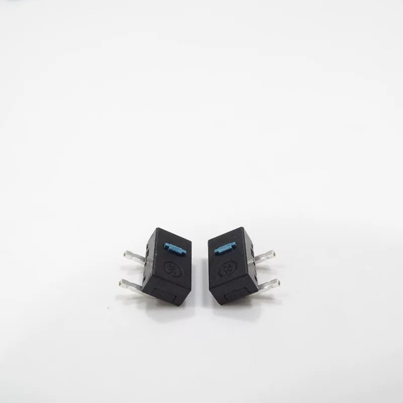 2pcs/pack Kai Long Mouse Micro Switch Left Right Bent 2 Pins Micro Switches 5 Millions Click lifetime