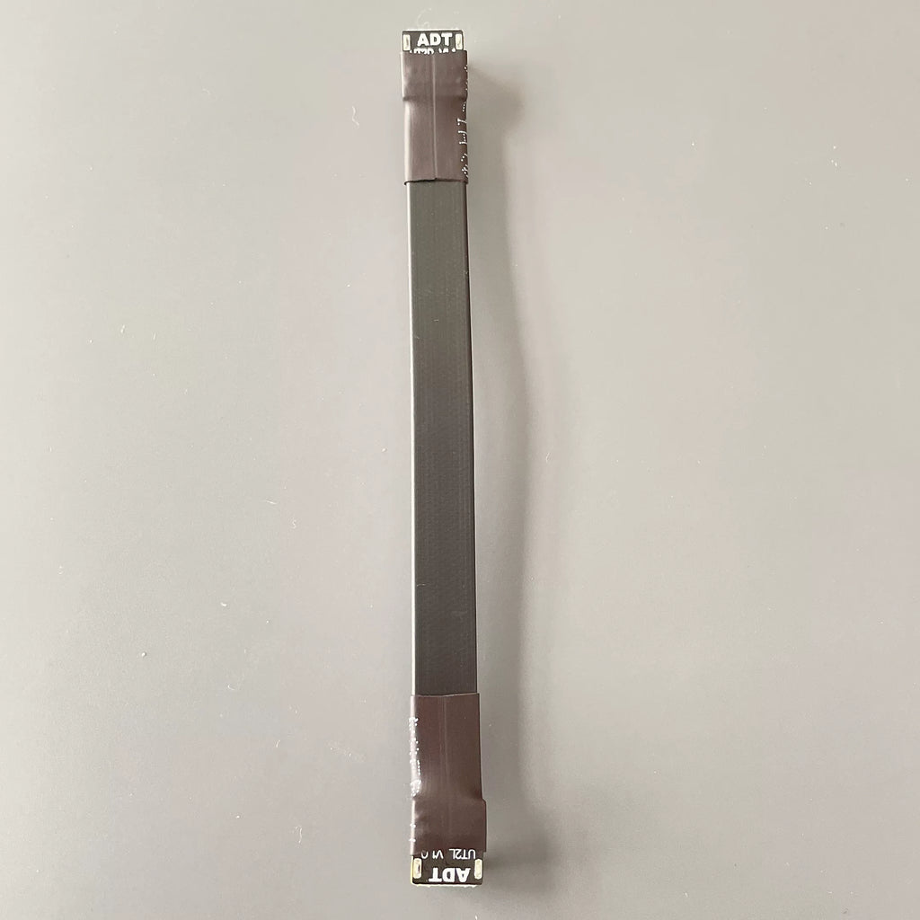 USB 2.0 Type C Ribbon Flat Cable Shielded Extension FPC Cable USB 2.0 USB-C 90 Degree Up/Down Angled Connectors 5CM-3M For TV PC