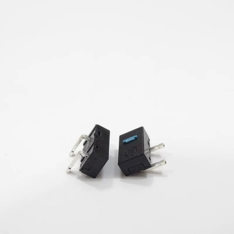 2pcs/pack Kai Long Mouse Micro Switch Left Right Bent 2 Pins Micro Switches 5 Millions Click lifetime