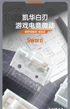 10-100Pcs New Kailh White Blade Micro Switch 100 Million Click Computer Game mouse left right repair microswitch button