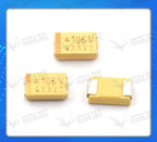 10pcs C-type SMD chip tantalum capacitor 6032 10v 16v 25v 35v 4.7UF 10UF 22UF 47UF 68UF 100UF 220UF