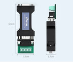 Passive 232 to 485 Converter, Industrial Grade RS232 to RS485 Converter, Bidirectional Mutual Conversion DT-9000