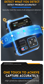 FNIRSI DSO-TC4/DSO-TC3 Digital Oscilloscope Transistor Tester 10MHz 48Ms/s Electronic Component Measurement Tool W/ USB Charger