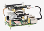 Waveshare PCIe To M.2 E KEY HAT for Raspberry Pi 5, Compatible With NGFF (M.2 E Key) Wireless NIC, Raspberry Pi 5 PCIe HAT
