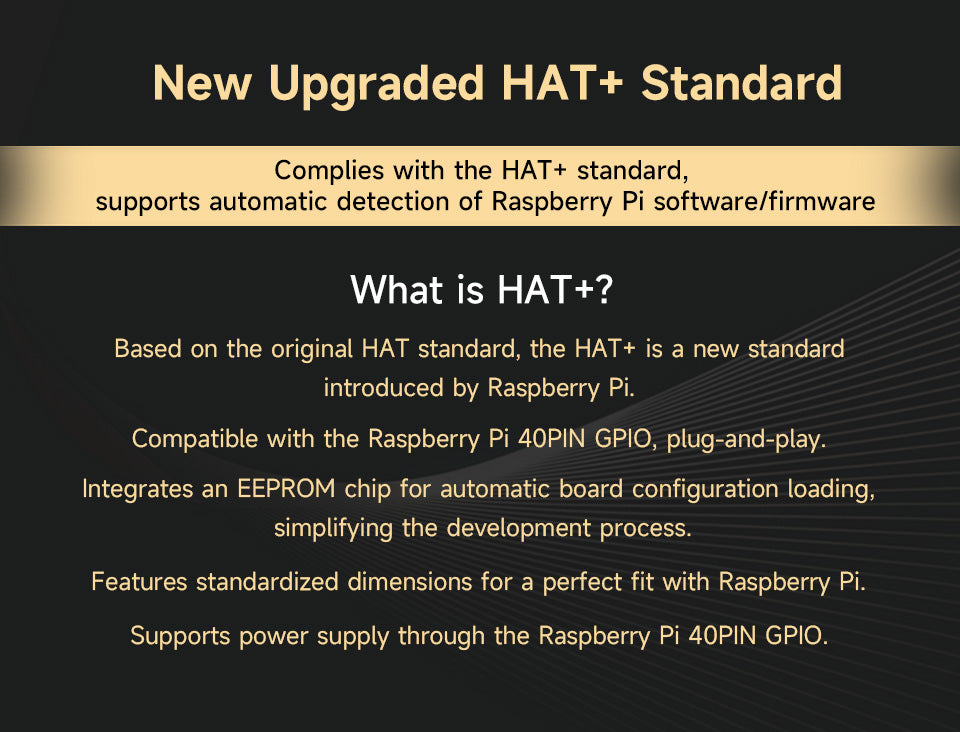 Waveshare PCIe To M.2 E KEY HAT for Raspberry Pi 5, Compatible With NGFF (M.2 E Key) Wireless NIC, Raspberry Pi 5 PCIe HAT