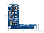 Power Over Ethernet HAT (G) For Raspberry Pi 5 / CM 5, 5V 5A Output, Supports 802.3af/at Network Standard, Raspberry Pi 5 PoE HA