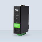 RS232/485/422 TO POE ETH (B) Waveshare Rail-Mount Serial Server,Ethernet Module, TCP/IP to serial, Function Optional