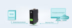 RS232/485/422 TO POE ETH (B) Waveshare Rail-Mount Serial Server,Ethernet Module, TCP/IP to serial, Function Optional