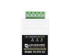 Industrial serial server, RS485 to RJ45 Ethernet, TCP/IP to serial, rail-mount support, with POE function(optional)