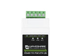 Industrial serial server, RS485 to RJ45 Ethernet, TCP/IP to serial, rail-mount support, with POE function(optional)